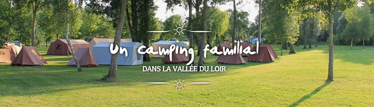 Un camping familial dans la vallée du Loir